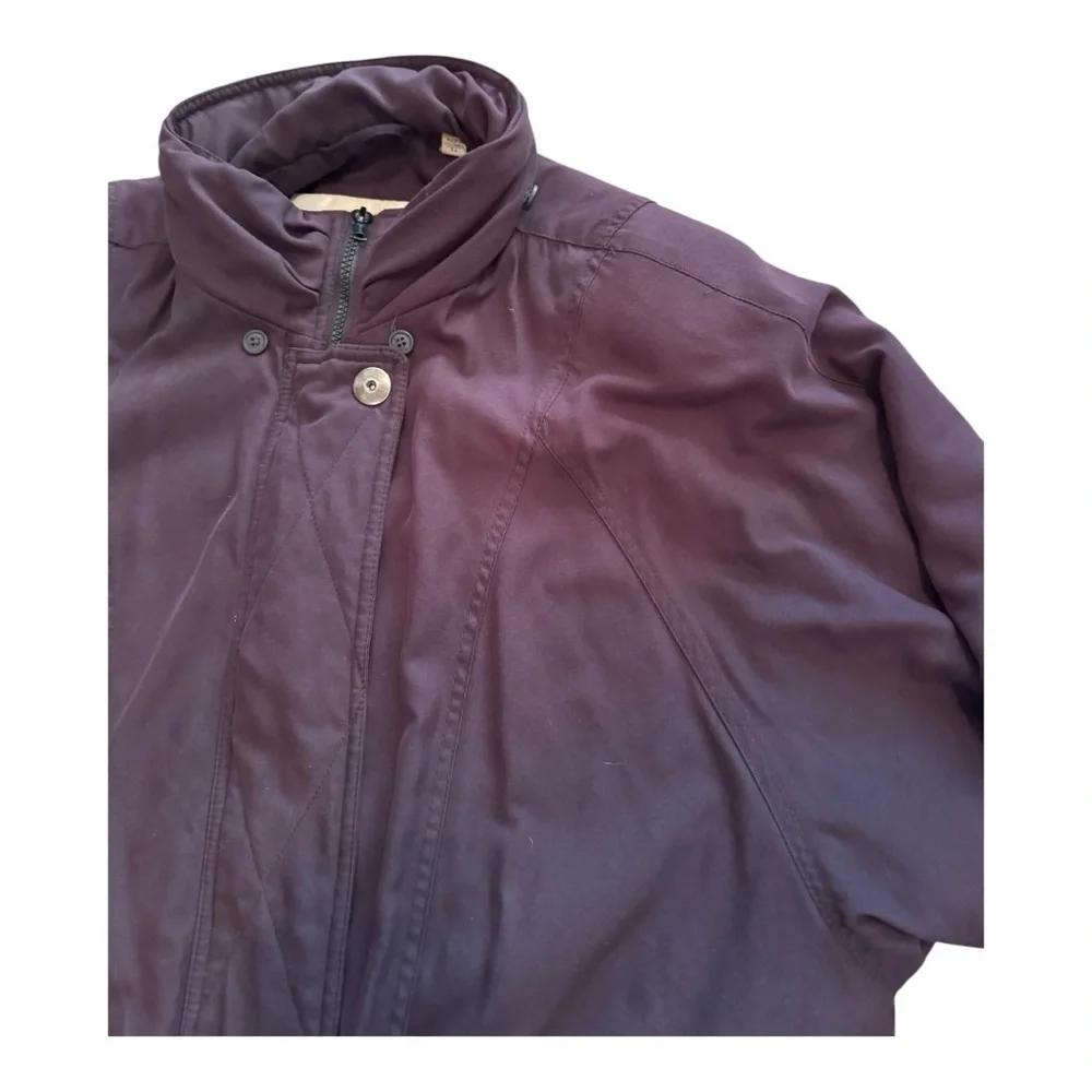 Vintage London Fog Black Heavyweight Soft Shell Insulated Women’s XL Zip Jacket